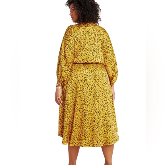 Anthropologie Marigold Midi Dress- Size Large - Picture 7 of 16